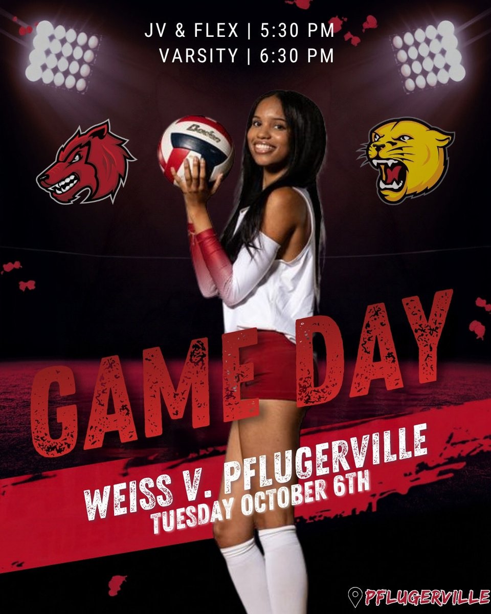 weissvolleyball's tweet photo. It’s GAME DAY Wolf Pack‼️🐺🔥🔥 Let’s GOOOOO #FAMILY 😤 #TheStandard #EarnedNotGiven #BeTheOneWolfpack @Weiss_ABC @var_austin @varsity_news @PfISDAthletics https://t.co/xdvMpkwJw9