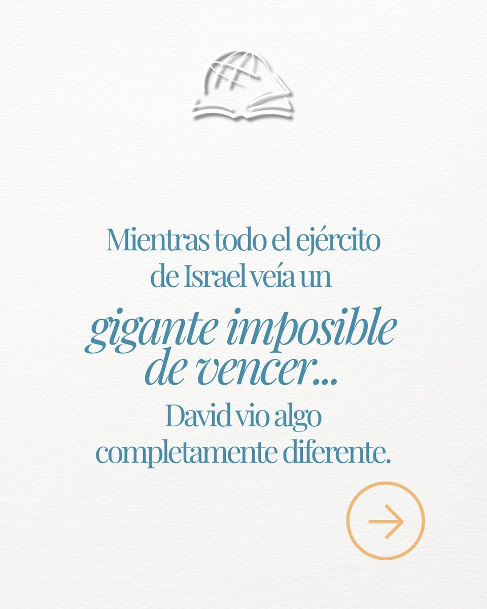 atravesdlbiblia's tweet photo. Un dato que quizás no sabías sobre David y Goliat: 🪨✨

David no eligió 5 piedras por si fallaba el primer tiro con su honda. ¡Iba preparado para los 4 hermanos gigantes de Goliat que sabía que saldrían después!

La victoria no dependía de la puntería, sino de la fe: "Jehová es la batalla". ⚔️🙌
