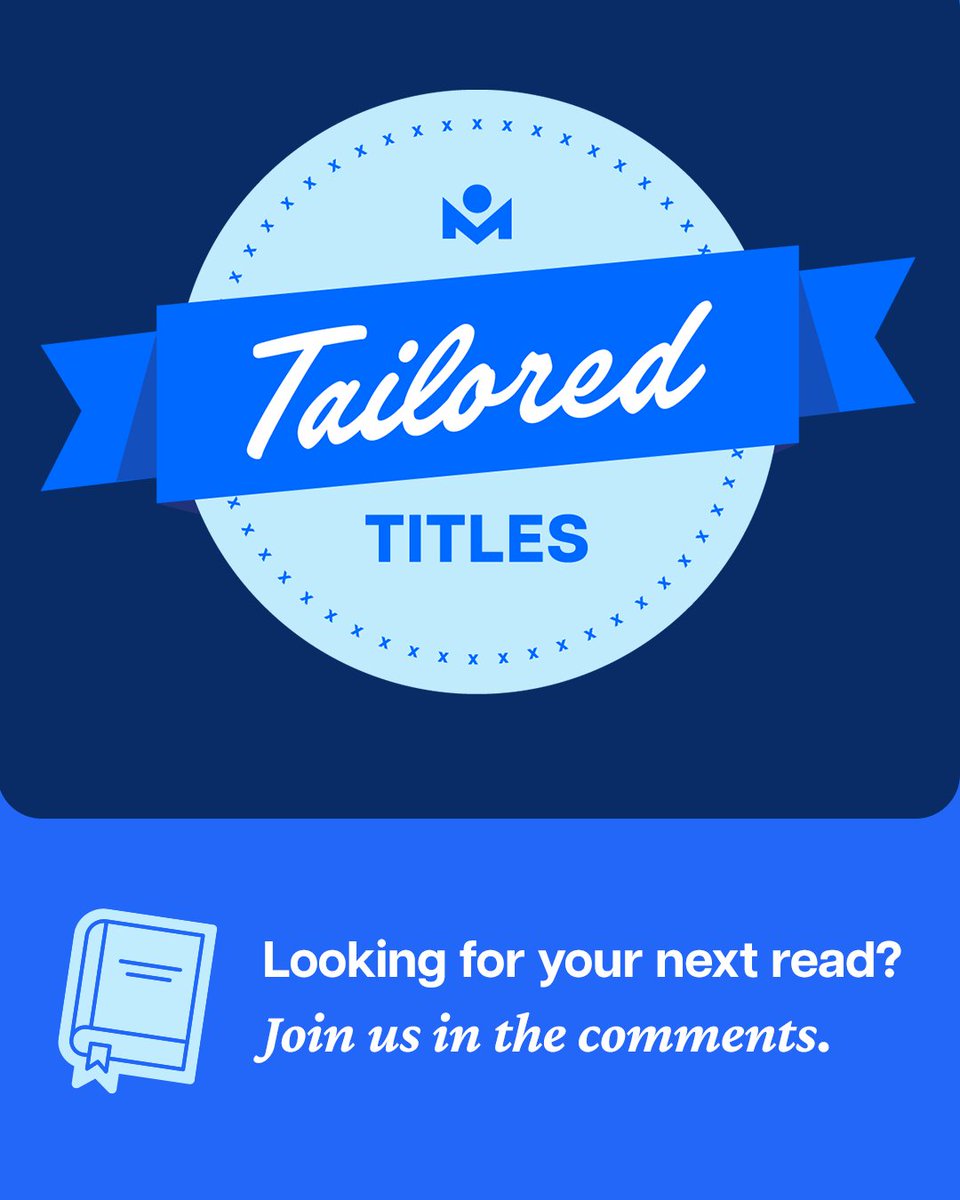 MetroLibraryOK's tweet photo. It's time for #TailoredTitles! Today (October 6), from 6-7 pm, we're here to help you find your next great read.  Tell us the last book you read/listened to that you liked &amp; our reading experts will suggest what to read next! https://t.co/9B9lPfj7yw