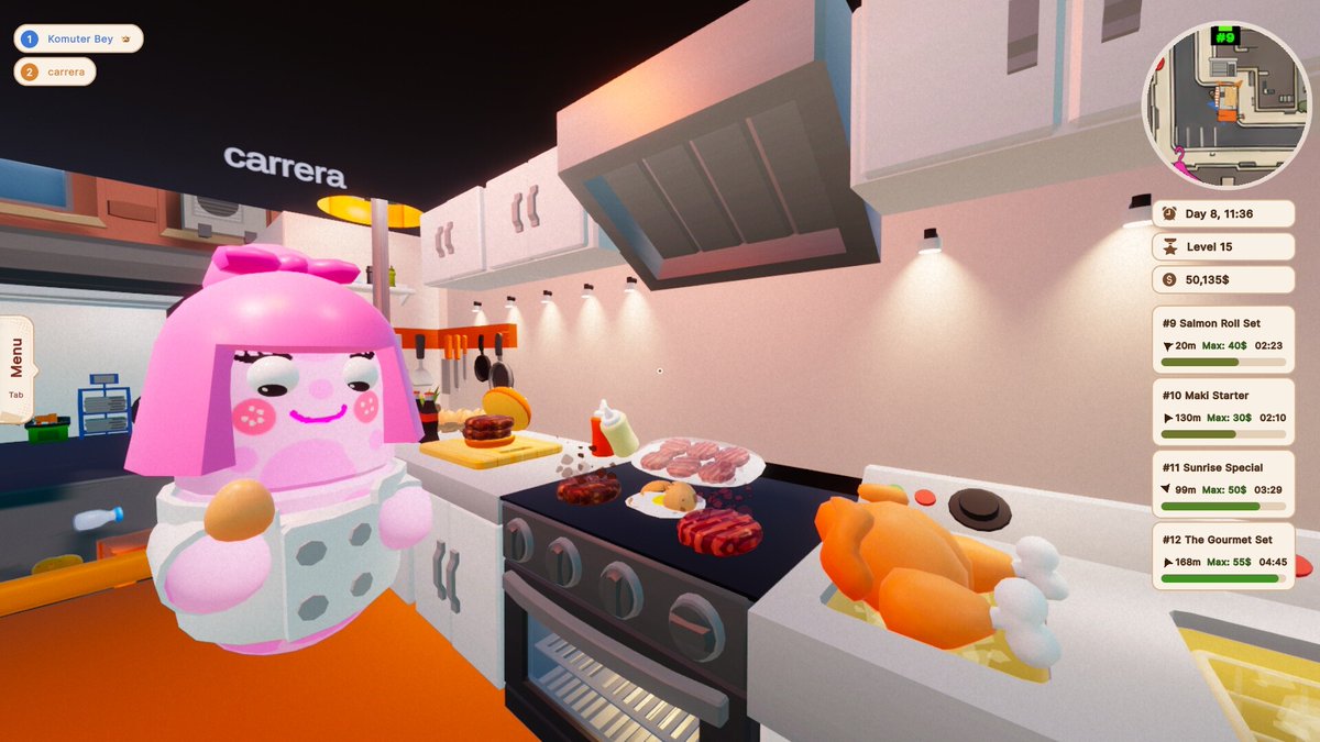 gamespark's tweet photo. 協力プレイ対応ドタバタ系キッチンカー運営ACT『Hot Meals, Fast Wheels』プロローグ版の無料配信開始―事故ると車内がめちゃくちゃになる物理演算採用
https://t.co/6Vdlu41i2a
2026年内に早期アクセス開始予定。  @Play_Way @MisketGames 
https://t.co/2vmZ6bJtdI https://t.co/fiMqKIQsIv