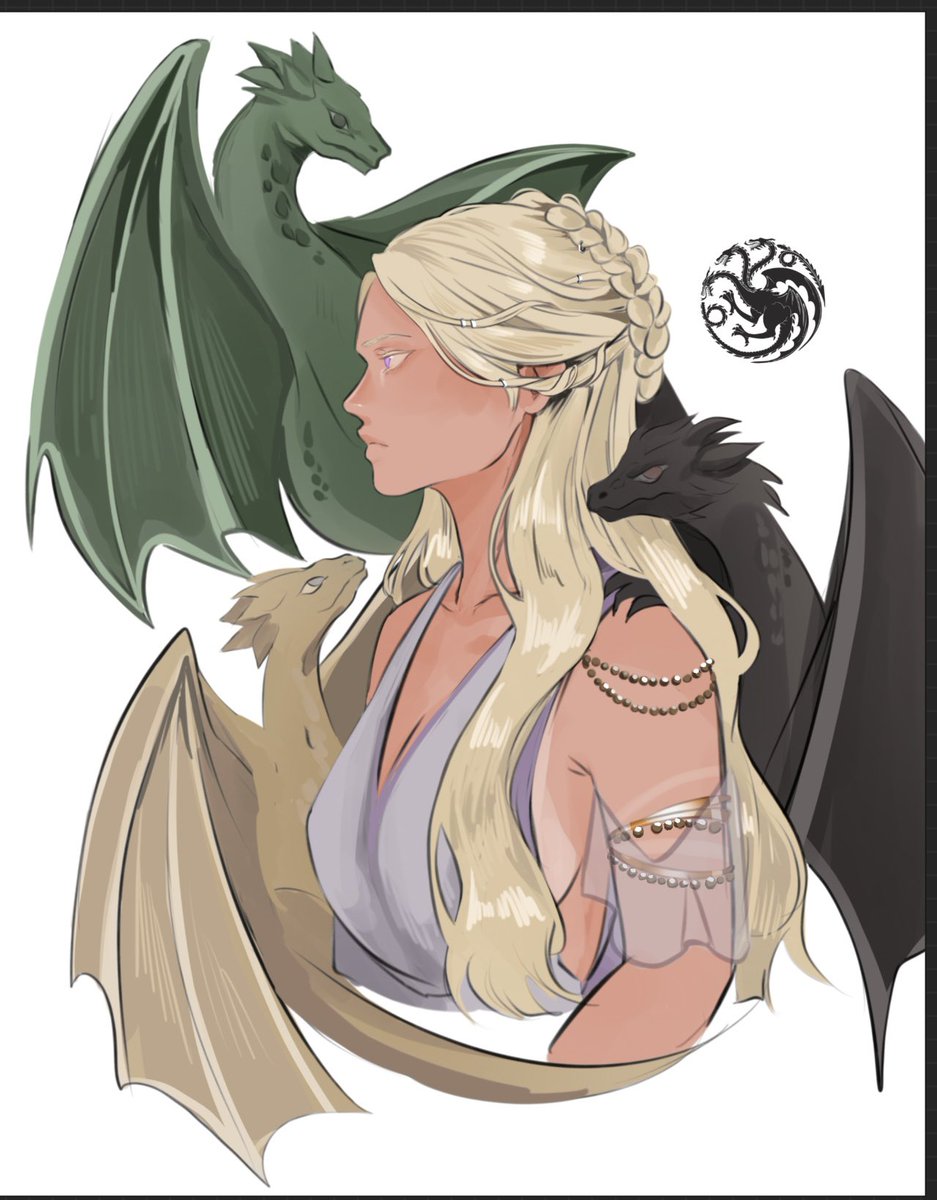 frennarts's tweet photo. Daenerys #asoiaf https://t.co/ituyAEbjgy