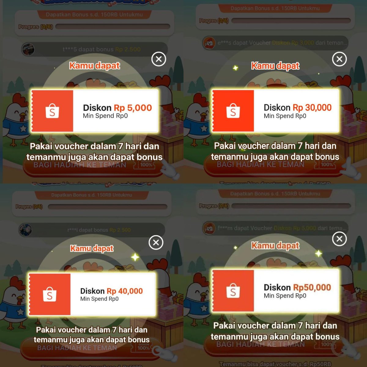 kiorporat's tweet photo. voucher belanja gratis 100%!
berkesempatan dapat shopeepay
https://t.co/NPR0K5lbTI .
https://t.co/NPR0K5lbTI .
semua pasti kebagian, langsung claim sekarang hanya sampai besok!
#giveaway #zonaba #zonabu #zonajajan #daget #dana #shopeepay #gopay https://t.co/Y4p8Eo7kiY