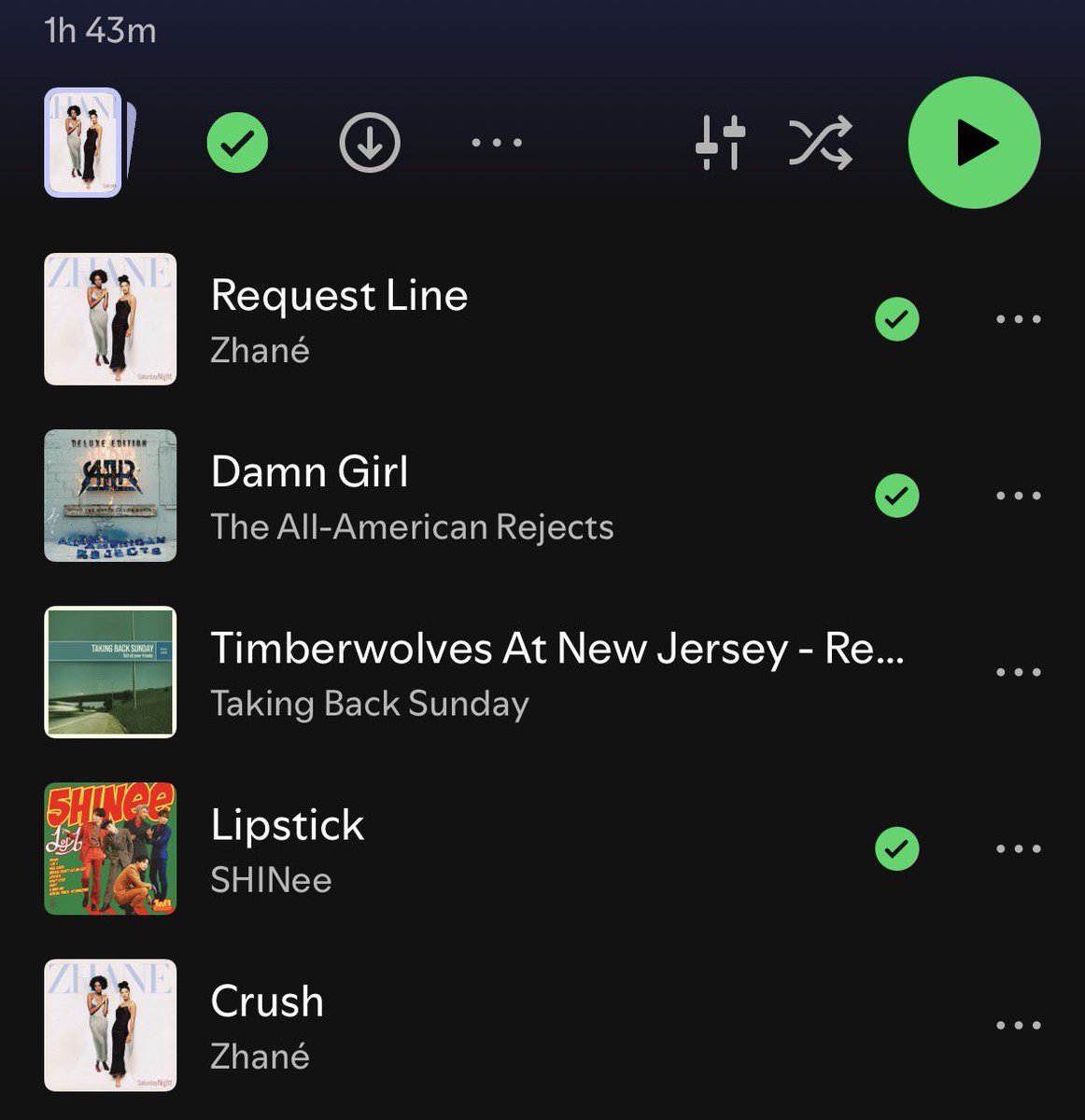 moebutchh's tweet photo. top five on repeat songs ⸂⸂⸜(രᴗര๑)⸝⸃⸃ here are mine… https://t.co/VRw3RAUqMW