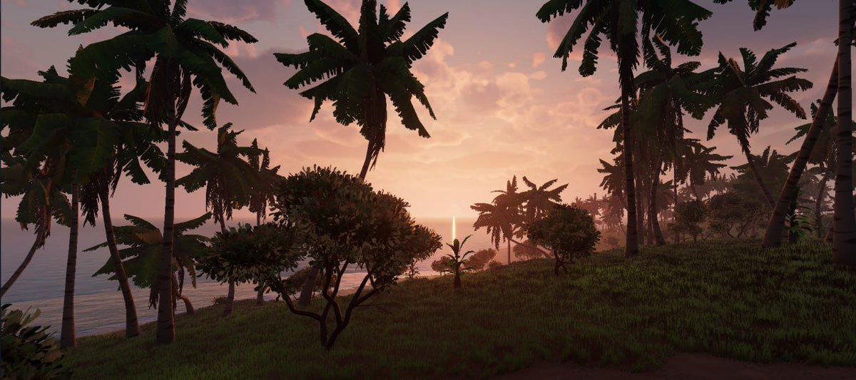 Rafsby's tweet photo. While we finish up preps for the Beastside Game Alpha @Matheus_3dart decided he wanted to give our island map a brand new facelift. What do we think? 🏝️👀 https://t.co/zG1L86liyT