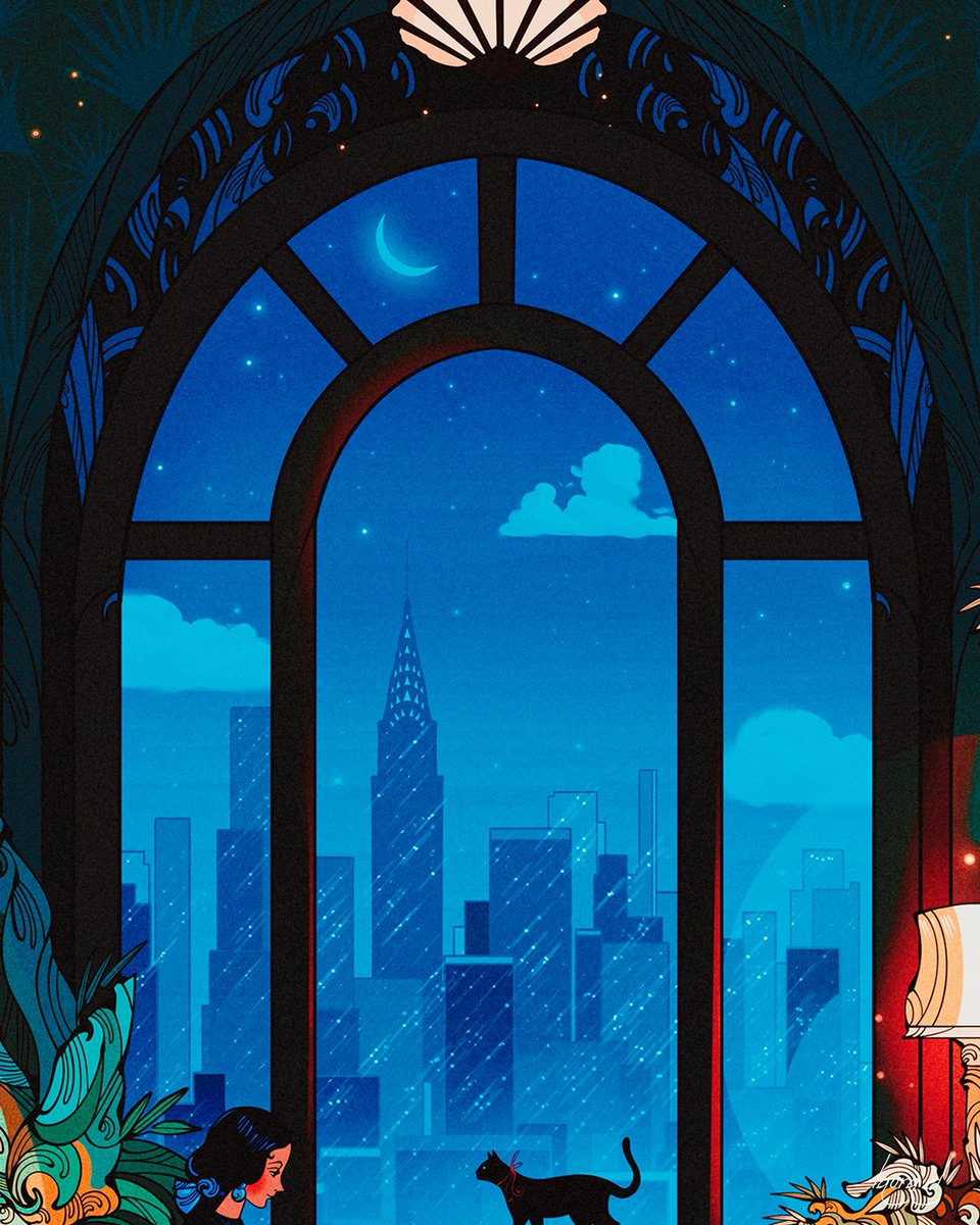 iamlaurael's tweet photo. My illustration - The Reading Room 2026 https://t.co/gUgRip548g