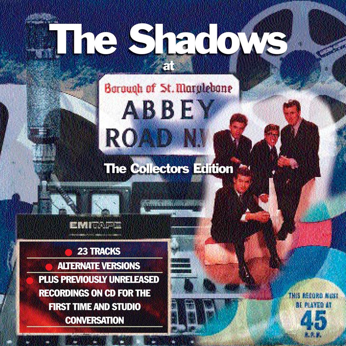 oldmusicwave's tweet photo. 1997年「The shadows at abbey road」発売。The shadowsはイギリスインストギターバンド。クリフリチャードバックバンドとして活躍。
当アルバムはそんなThe Shadowsのアビイロードスタジオ貴重音源集。
97年スタジオ65周年BeatlesAnthologyの大ヒットによるものでは
#shadows #beatles #cliffrichard https://t.co/aQ60BDwAoU