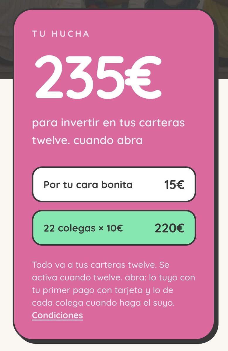 dineritopower's tweet photo. Esto parece muy bonito pero luego hay que descontar a todos los que dejarán la promo a medias 🫠

En Monzo (inexplicablemente) tuve un 10/10 ✅️ 

¿Tendré un 100% de invitados completados en Twelve?

Hagan sus apuestas 🎯 https://t.co/SwuUV3Dgsp