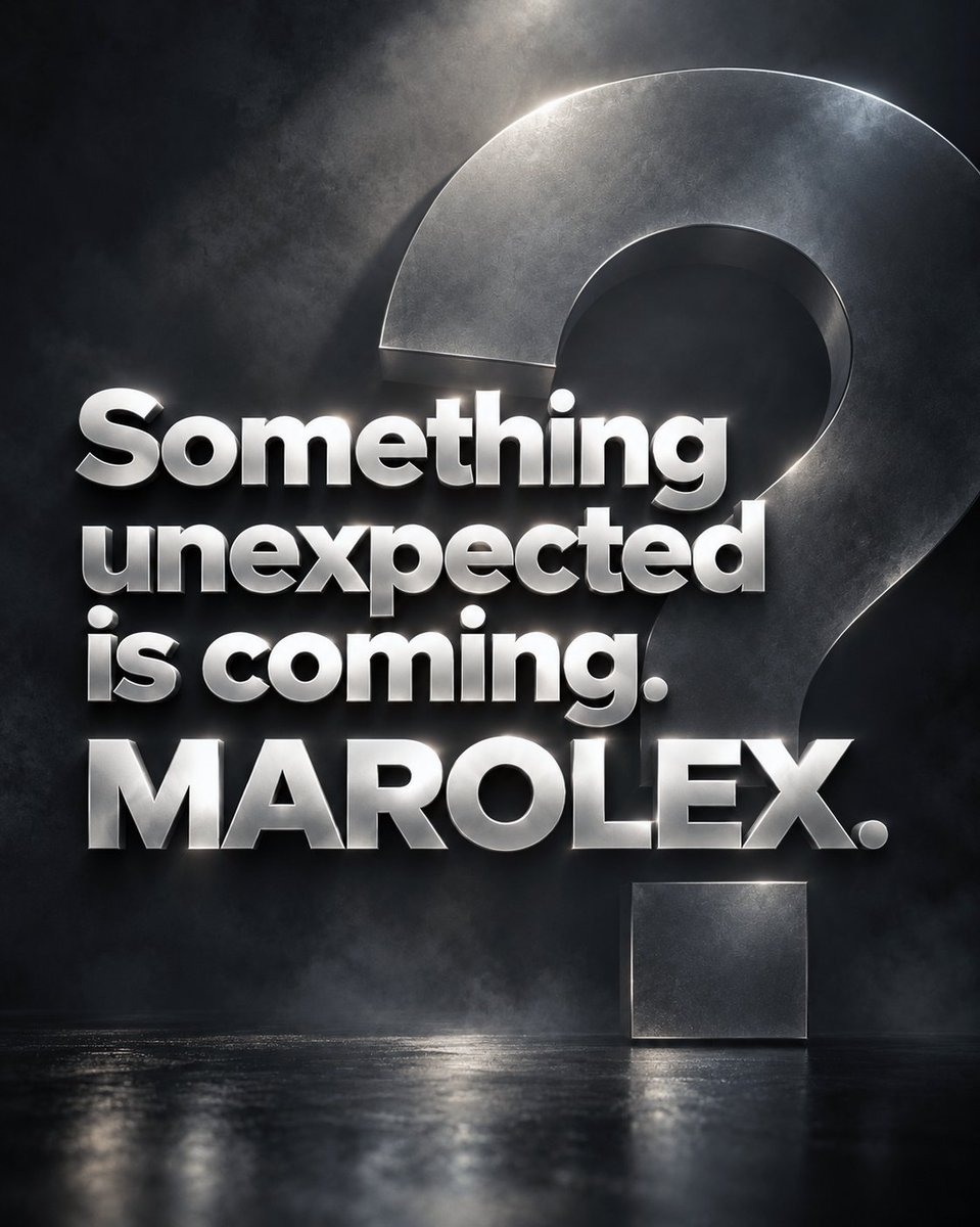 MarolexGlobal's tweet photo. Next year, the market won't be the same.
Something unexpected is coming...  MAROLEX.
https://t.co/nkcCoJJlbD
Follow us. More soon.
https://t.co/FbPvFO4F1Z https://t.co/RAdPue1r36