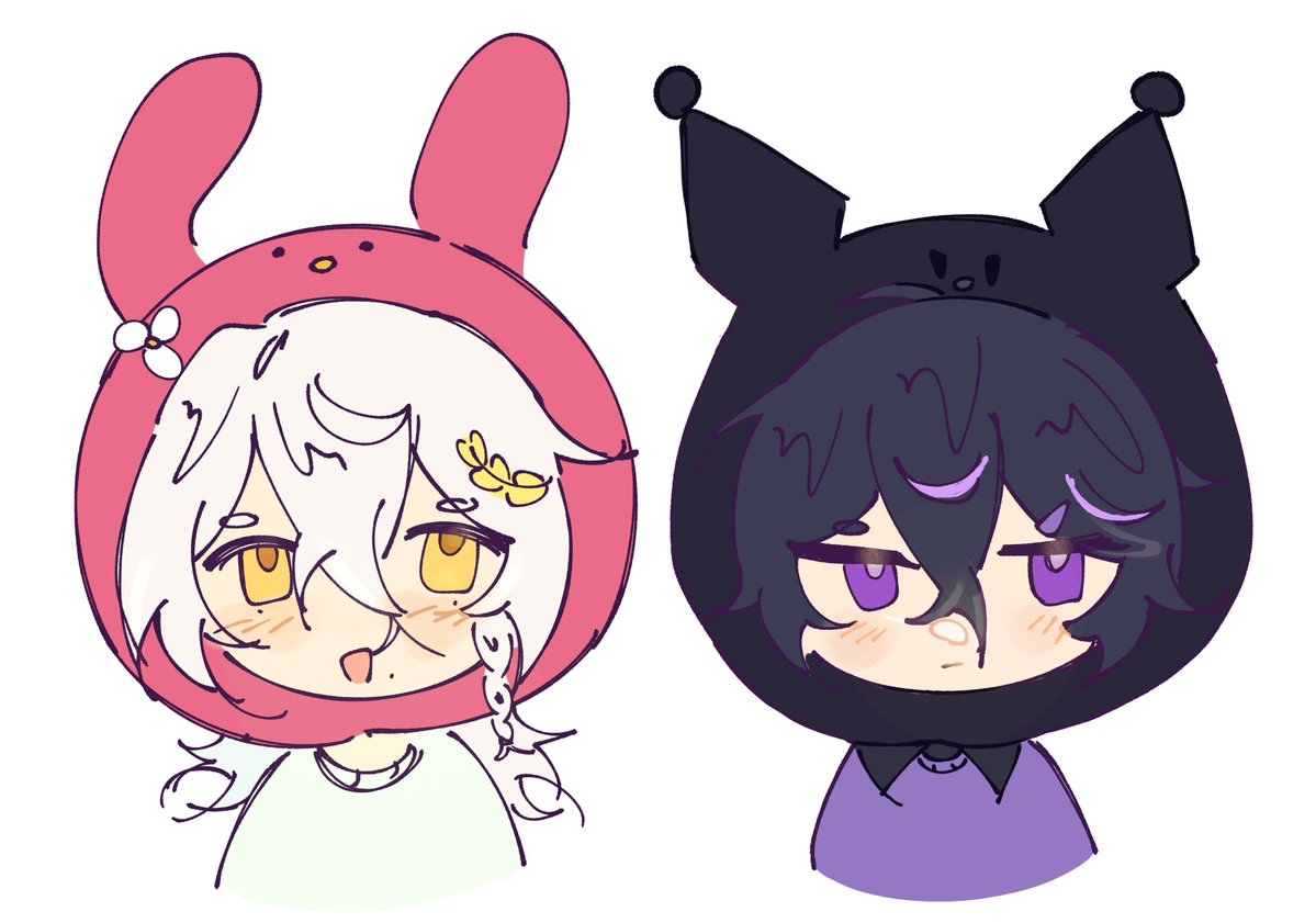 dnimaiu's tweet photo. fluxarata as kuromelo!! (*ゝω･*) https://t.co/hfVhKPY2Ho
