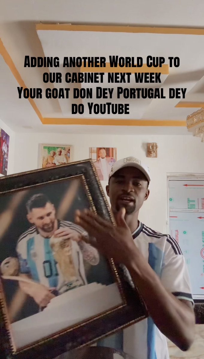 IMLASSBEE1's tweet photo. @_egungunn @cooljay_b They didn't just wear the jersey 
They honored a legacy  🫂🤍

Maximum respect to everyone who paid tribute to the Greatest of All Time. 
Football will never see another like him 🐐 🤍

I will tell my kids about you Leo Messi 🤍🤍 https://t.co/KjL6UM2839