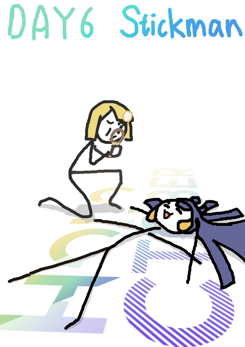 JJJJutin's tweet photo. Day 3 - Stickman(draw with mouse)
Ina on the floor... What is your wisdom?
#holoctober #inART #ameliaRT https://t.co/xygOEtgQTs