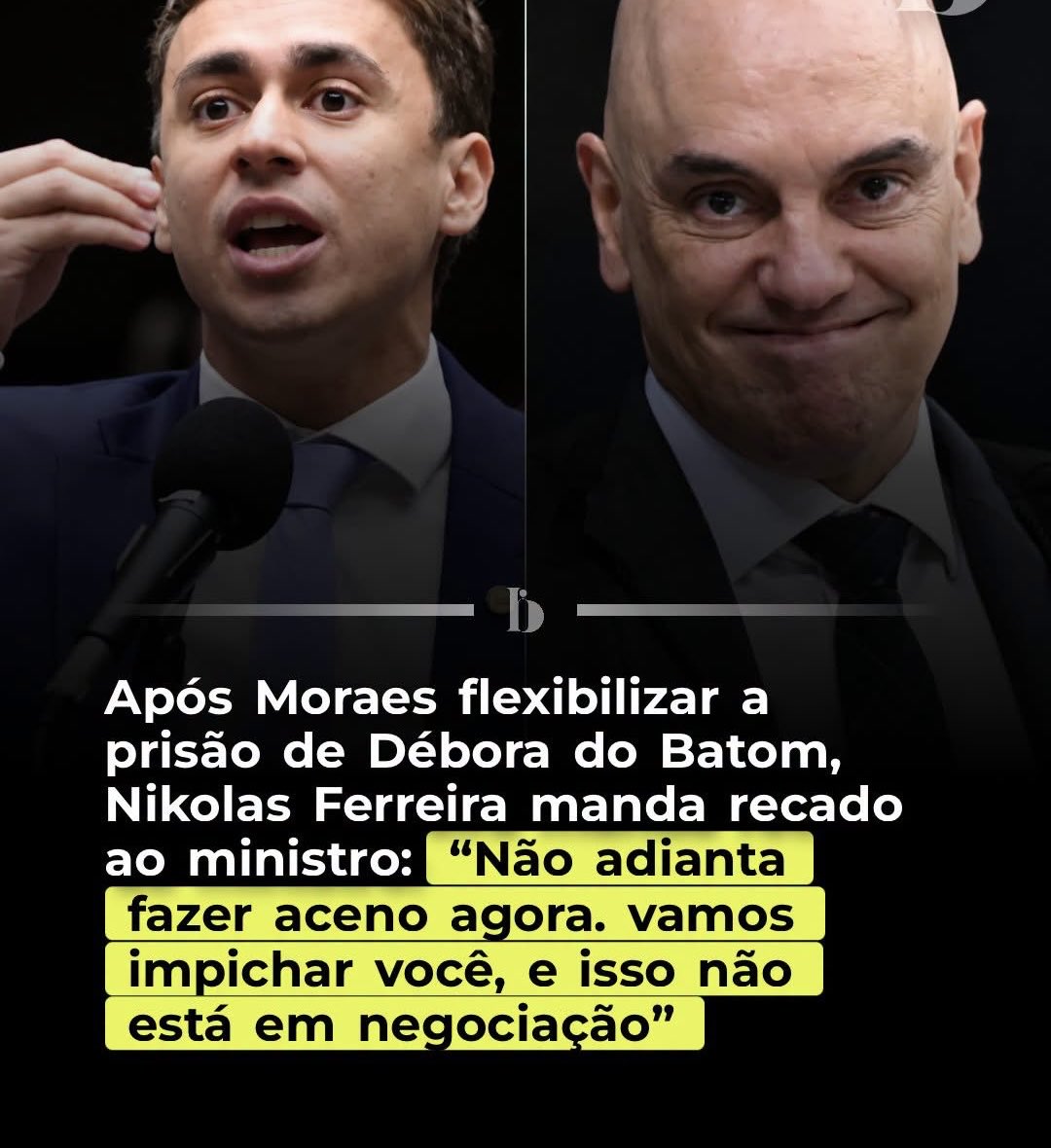 Alessan95516275's tweet photo. O meu voto foi exatamente pra isso mesmo! Quero ver esses criminosos na cadeia. https://t.co/4oREQg4TOJ