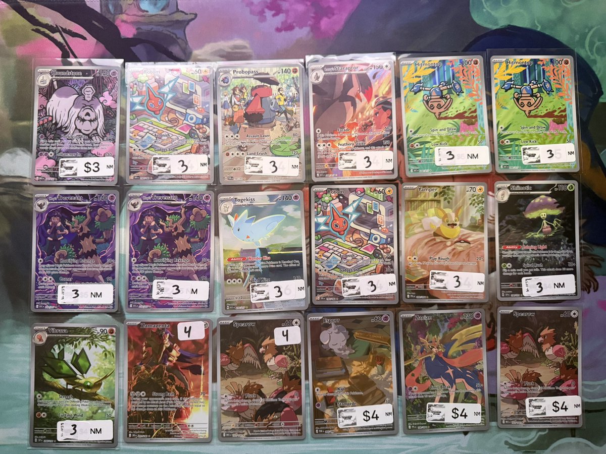 cherring422's tweet photo. 🐺Claim Sale🐺
Add $1 PWE (buyers risk 4 card max) or $6 BMWT
Type card name to claim
Prices on Cards
Venmo/Paypal/Zelle (F&amp;F Only) https://t.co/9oQTIa5Fc8