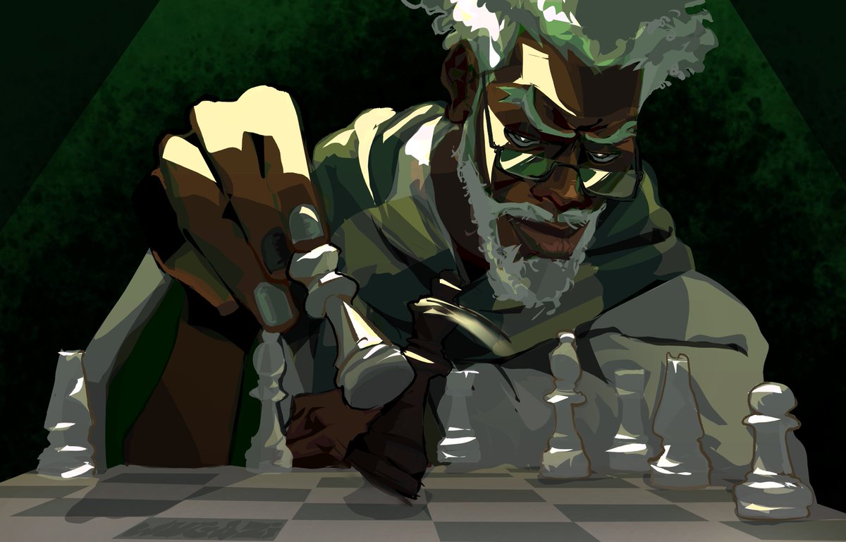 wug444zi's tweet photo. what's a pawn to a king?♟️ #deadlock https://t.co/s2Y5XKx2YW