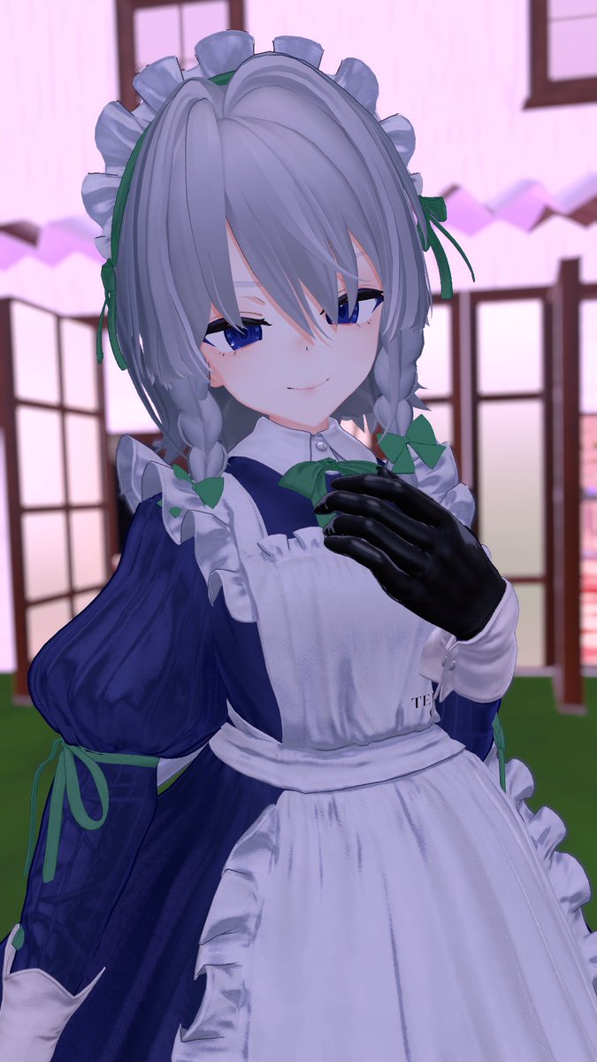 ToNmaidCafe's tweet photo. 【ToNmaidCafe2期生キャスト紹介】

Sakuya Izayoi担当 
紗夢りと(@SAYUME_VRC )

 #ToNmaidCafe https://t.co/C2QWrGpwFY