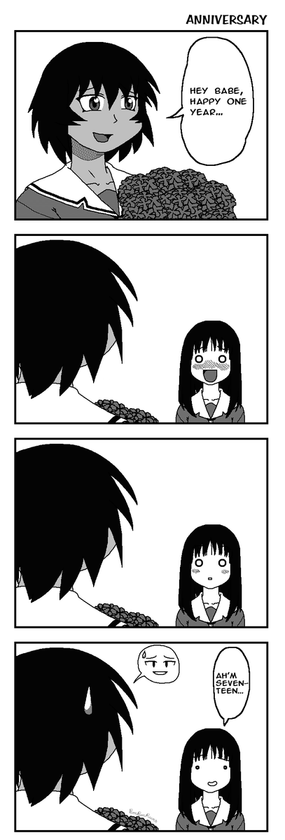 BonBonRavenous's tweet photo. osakagura 4-koma from 2024! previously posted on my personal account :P
#azumangadaioh #osaka #kagura https://t.co/ltVTc0CsZ4