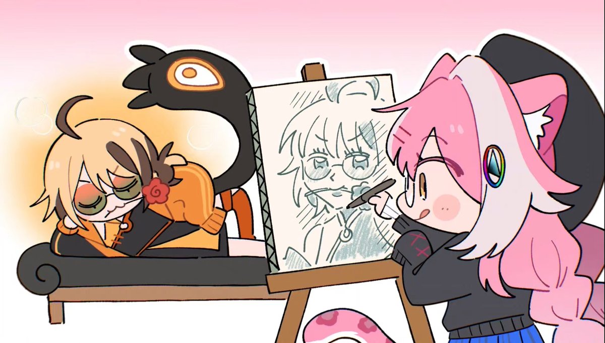 Fowlersilk's tweet photo. GIGI'S NEW INTRO IS SO CUTEE!!!! https://t.co/WYku14gBwC