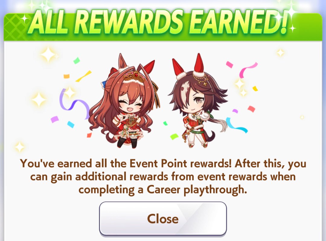 HeyImp1nk's tweet photo. already proving my number 1 rank!
#umamusum https://t.co/v5rcovlDkw