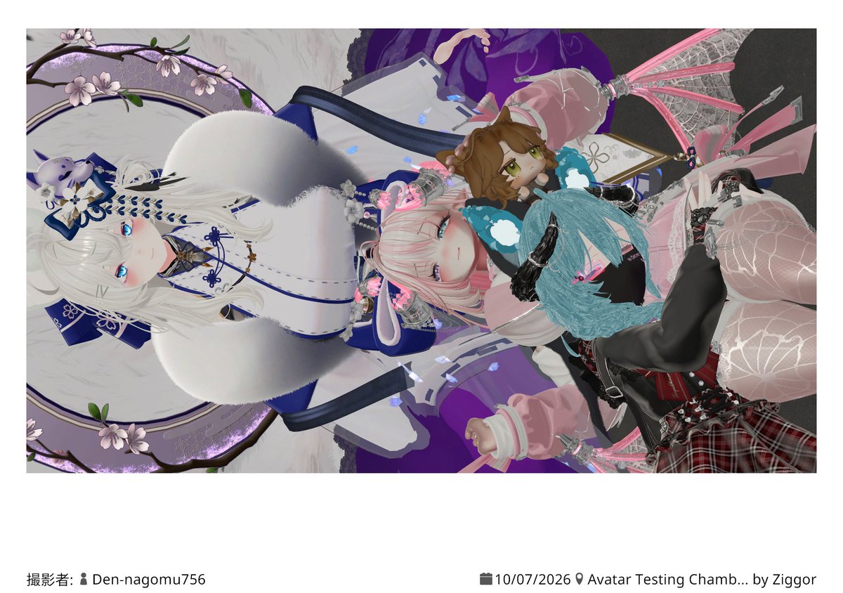 TAWASH1_VRchat's tweet photo. おはたわし！
これは昨日のぶいちゃ https://t.co/ve9XvjiCQS