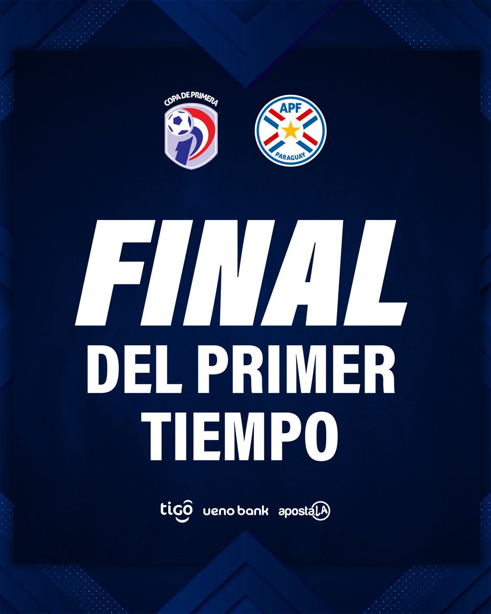 CopaDePrimera's tweet photo. 🗣️ ¡Entretiempo!
➡️ @elClubOlimpia 0
➡️ @clubnacionalpy 1
🗓️ Fecha 13.
#ClausuraAPF2026 🇵🇾
#CopaDePrimera 🏆 https://t.co/cIrAkM2KS1