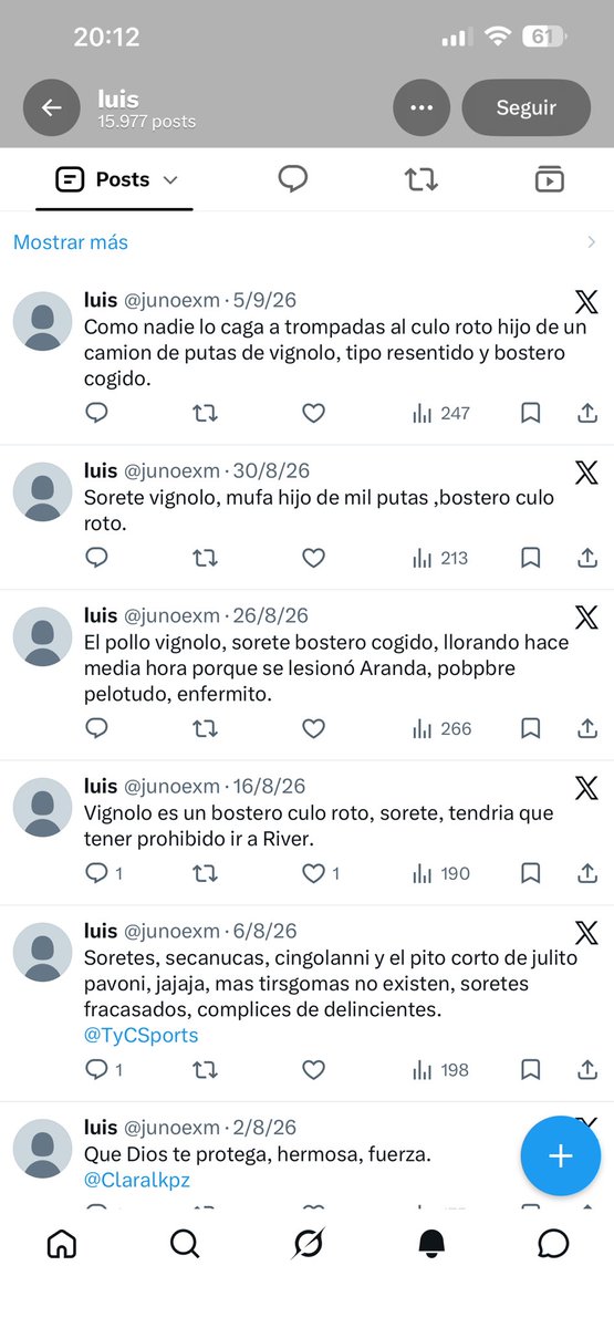 luisfranco8746's tweet photo. @junoexm @JMilei Claro por lo menos para no ser esto, mínimo. Lo que a vos no te dió ni estudios o la vida, el peronismo va a salvar a todos de nos ser esto q sos vos 😉 chau salamin https://t.co/z5SyzHj1oa