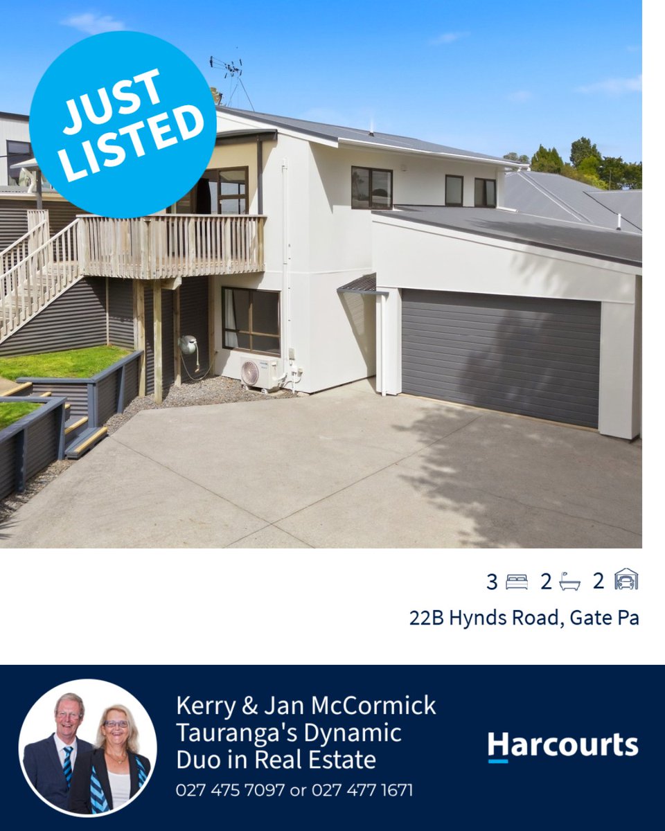 KerryandJan's tweet photo. 3 bed | 2 bath | 2 car
📍 22B Hynds Road, Gate Pa

My latest listing on RateMyAgent.

#ratemyagent #realestate

Listing courtesy of Harcourts  Tauranga Central (Advantage Realty Ltd) https://t.co/788ewsc7vY