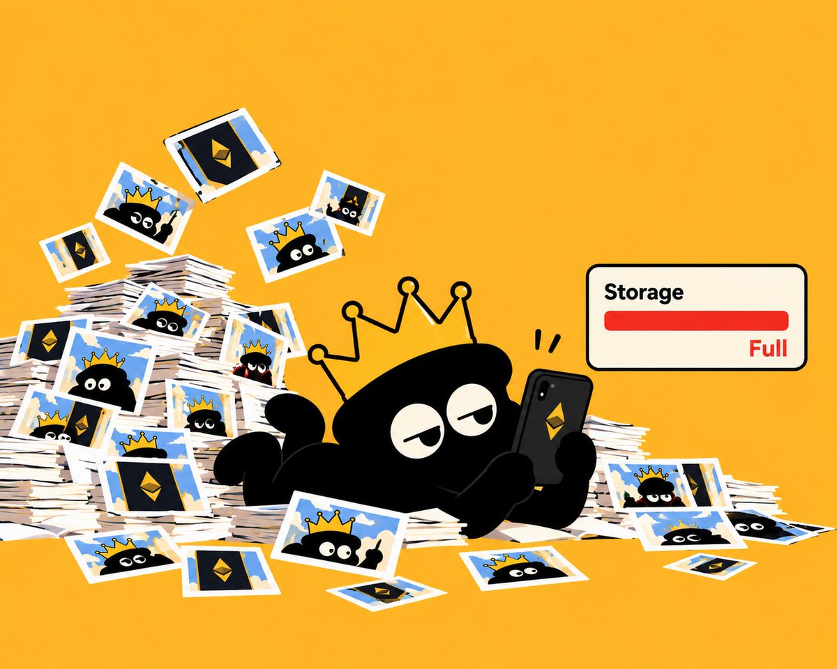 ClausCoinETH's tweet photo. claus discovered screenshots.

he now has 8,412 pictures of things he was “definitely going to remember.”

storage: full
memory: empty
confidence: unchanged

intelligence is going extremely well.

$CLAUS #Ethereum #Crypto https://t.co/Vzq47wY1u1