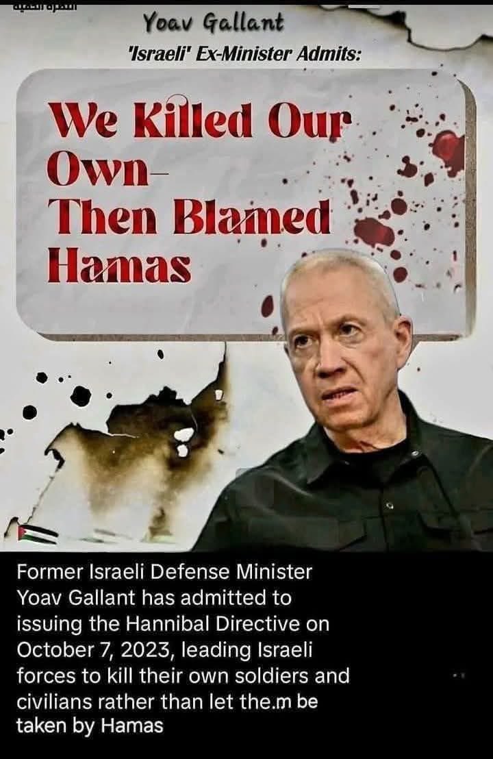 IsraelDidOct7's tweet photo. On Oct7, 2023, 🇮🇱 Govt &amp; IDF killed J/wish Israelis

The Hannibal Directive, a controversial IDF procedure, permitted maximum force, including heavy fire risking captured Israeli civilians and soldiers’ lives, to prevent enemy troops from taking them alive https://t.co/2i1wNeuJ37 https://t.co/puRs67Cxca
