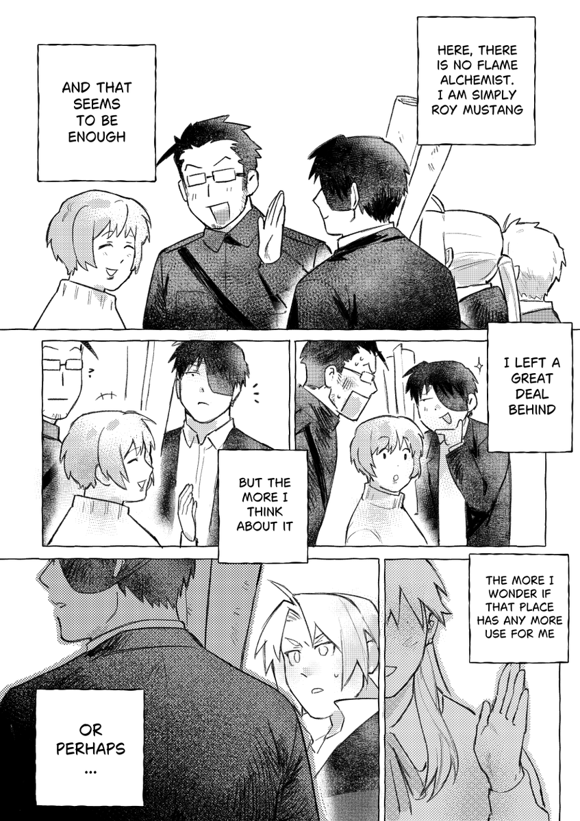 tomochingus's tweet photo. (2/2) Beyond the Gate AU - Part 1
#fma #royai https://t.co/kS3FhiDBYo