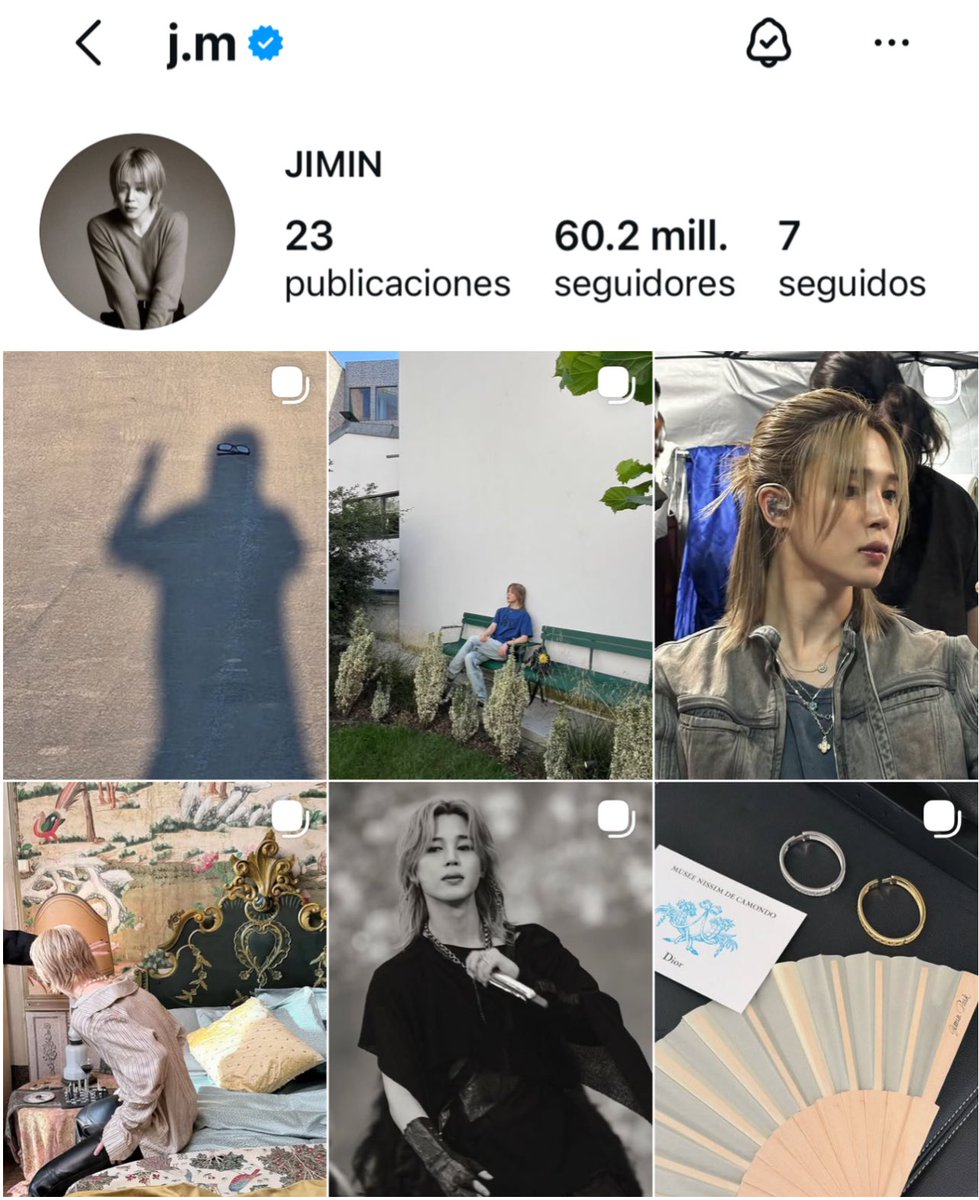 JiminLatinoFB's tweet photo. 😱 Las dos cuentas oficiales de Jimin han subido de seguidores:

-Su instagram con su última publicación, logró hacerlo subir a 60.2 millones de seguidores.

-Y su TikTok oficial ha superado los 7.5 millones de seguidores y 9.1 millones de likes con casi 30 millones de vistas.

👇🏻 Sigamos promocionado ambas redes sociales y hagamos que sus plataformas crezcan.

CONGRATULATIONS JIMIN