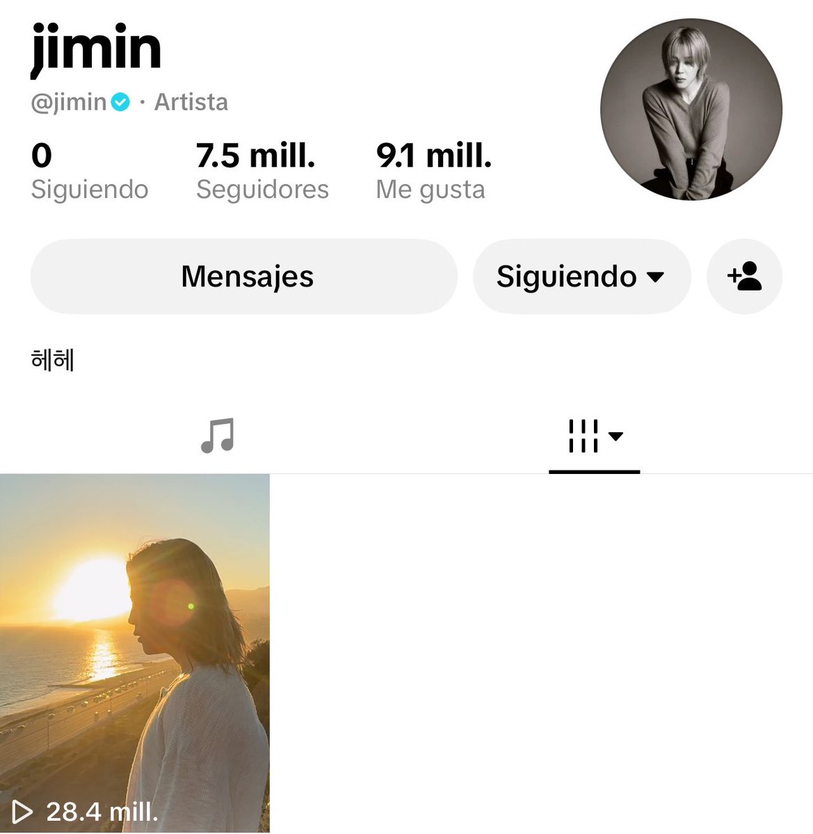 JiminLatinoFB's tweet photo. 😱 Las dos cuentas oficiales de Jimin han subido de seguidores:

-Su instagram con su última publicación, logró hacerlo subir a 60.2 millones de seguidores.

-Y su TikTok oficial ha superado los 7.5 millones de seguidores y 9.1 millones de likes con casi 30 millones de vistas.

👇🏻 Sigamos promocionado ambas redes sociales y hagamos que sus plataformas crezcan.

CONGRATULATIONS JIMIN
