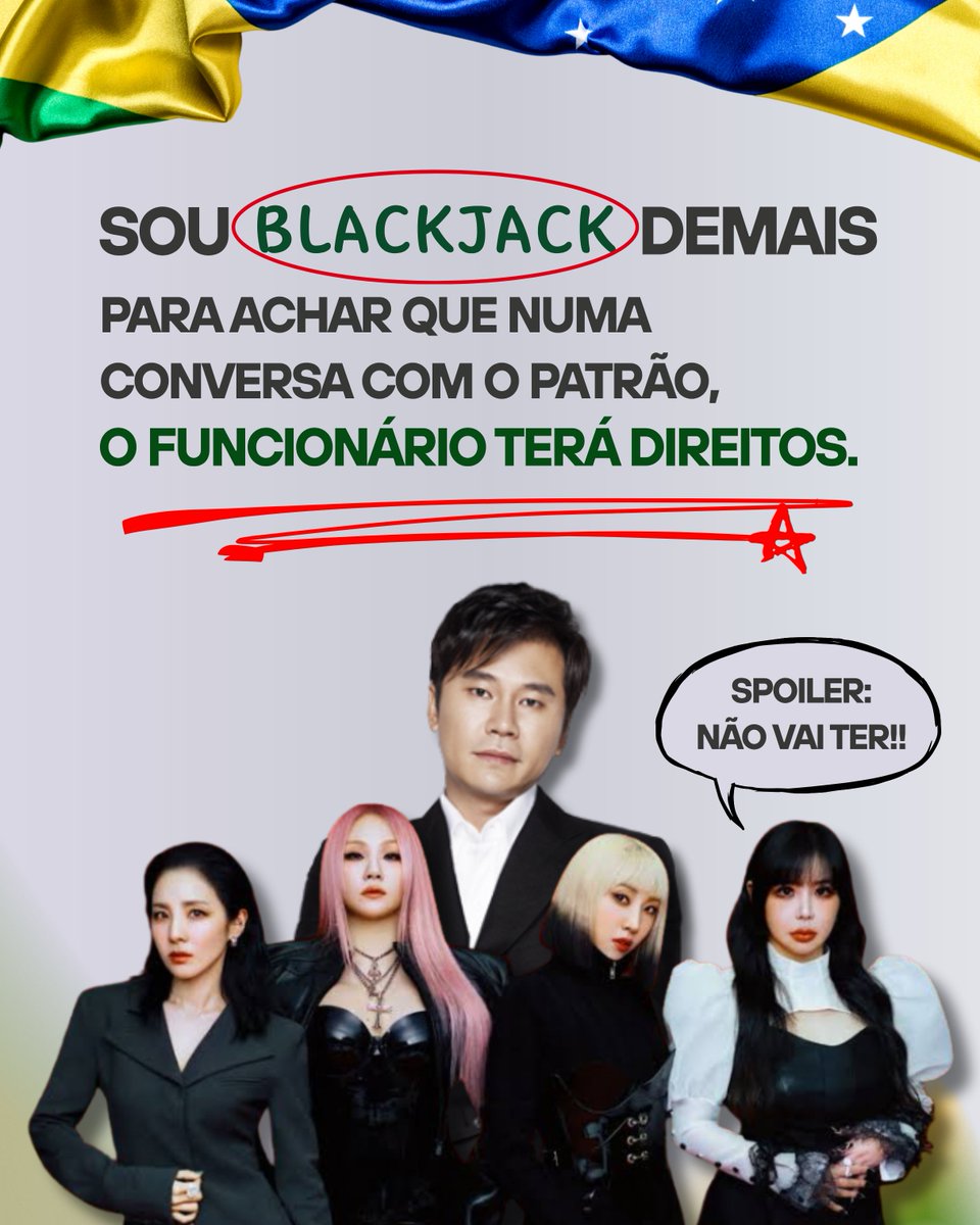 2ne1inbrazil's tweet photo. O 2NE1 sabe que fim esse "é só negociar com o patrão" levou.

#FandomsComLula https://t.co/g4pn9Wmtgv