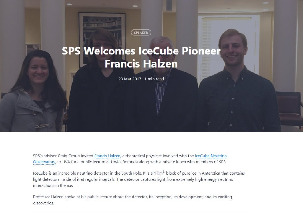 BrianDevoor's tweet photo. AI HELPED TO GET THE NOBEL PRIZE?

Francis Halzen just received the NOBEL PRIZE today.

He created a small IceCube Neutrino that is equipped with light sensors using artificial Intelligence so we can talk to other life forms in a distant universe?

https://t.co/eapneAL7hG https://t.co/VzxCr8LcXW