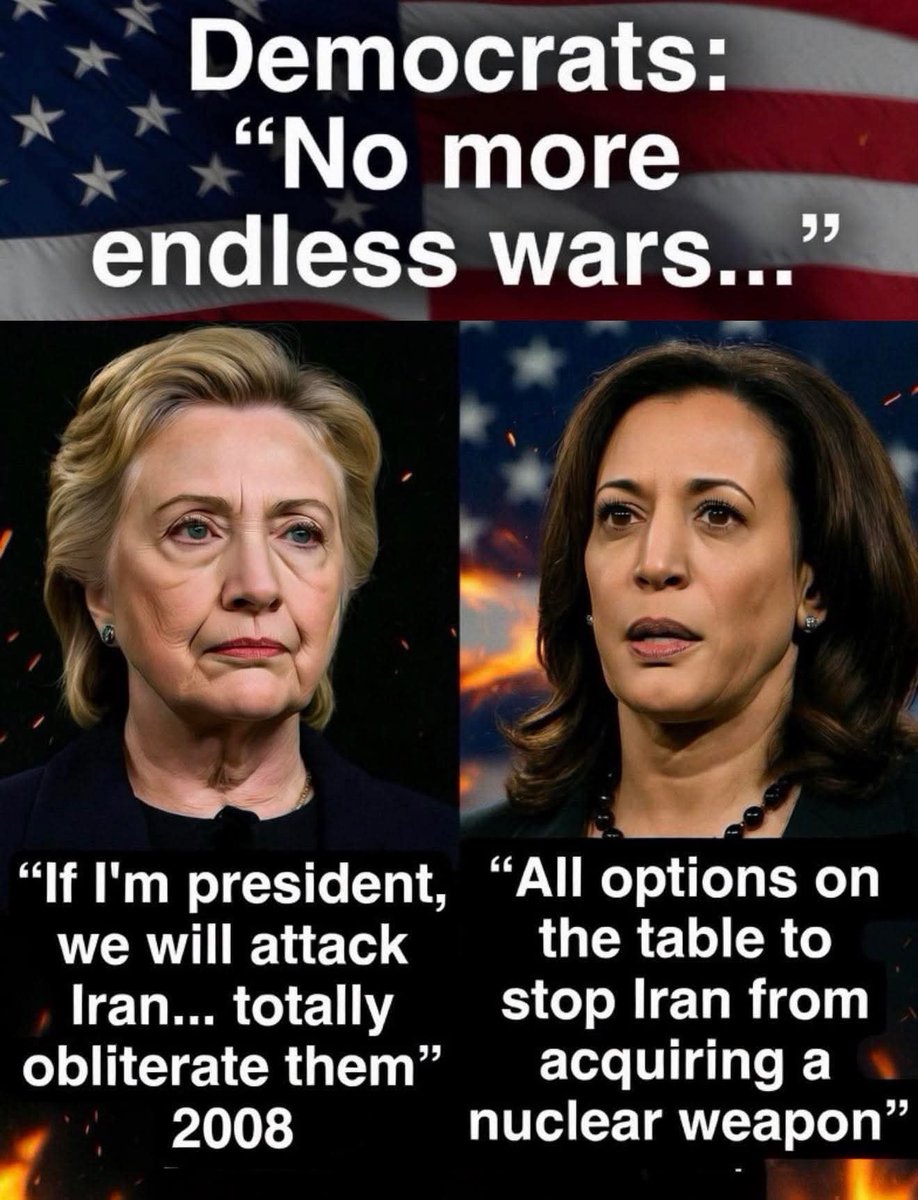 KathleenBo45883's tweet photo. "blanket tariffs"....it's what PRESIDENTS DO....🤣

A "war of choice" with Iran...I guess you wouldn't be so buthrt about the "war of choice" with Iran that  both your KaklingKnt m@ron Kamala and Billary said THEY WOULD ATTACK IRAN TO KEEP THEM HAVING NUCLEAR WEAPONS if they became president??? Would it be a "war of choice " if THEY attacked Iran, or does it only bother you that Orange Man Bad did it because he hurts your little feelings? 

US Citizens who INTERFERE WITH FEDERAL AGENTS DOING THEIF JOB getting "killed" BY THEIR OWN DOING bothers you? 

Did you b1tch and m@an about higher gas and diesel prices under your dementia ridden POS fake autopen president, or was that also different cause he never hurt your little feelings like Orange Man Bad does??💩 

Your dementia ridden POS fake autopen president was a LAUGHING STOCK among our allies and even his own sht party ....🤣🤣🤣 Any other bullshit you want to regurgitate that your DEMOKKKRAT mouthpiece media tells you to believe???💩💩💩🤡🤡🤡🤡🤡