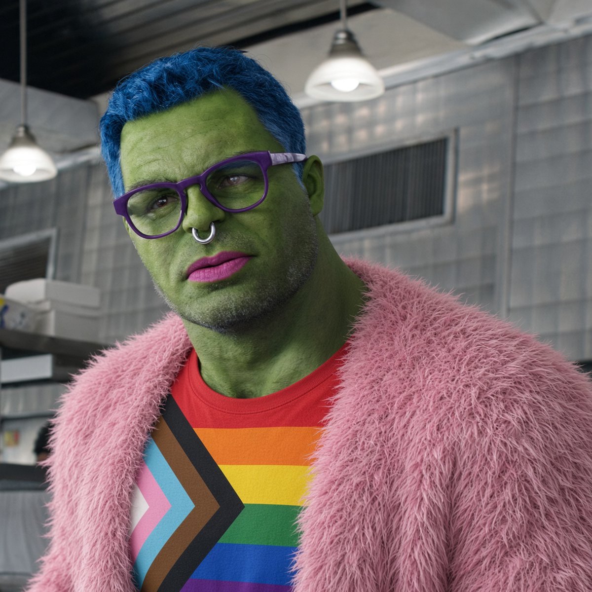 MEGAMAGAMONSTER's tweet photo. In political theatre now! 
Mark Ruffalo is ….
“The Insufferable Cuck” https://t.co/5gNzW3Zbw4