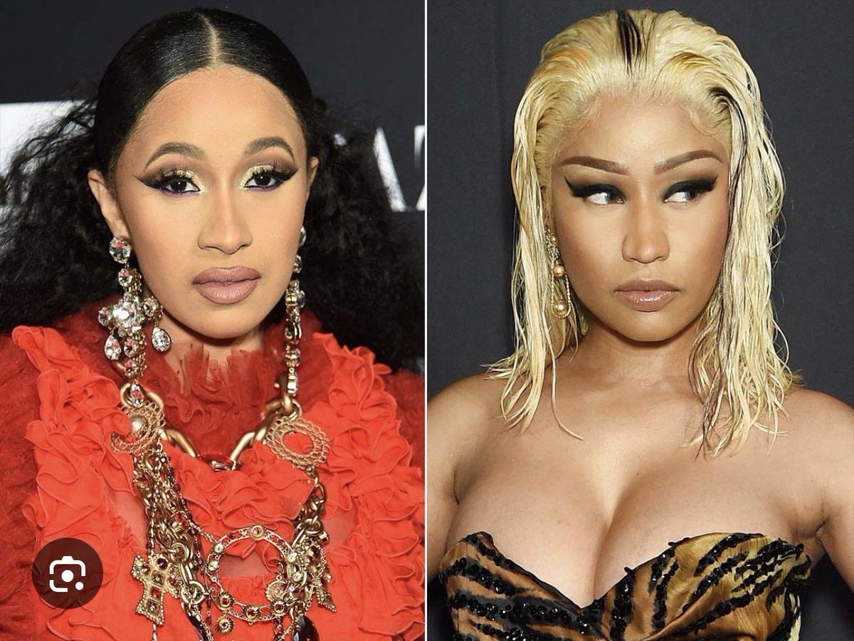 yeaisaidthat__'s tweet photo. Come on bitch nice try 🫦 the only thing Barney beating Nicki in is body count https://t.co/kcQS3JeigC