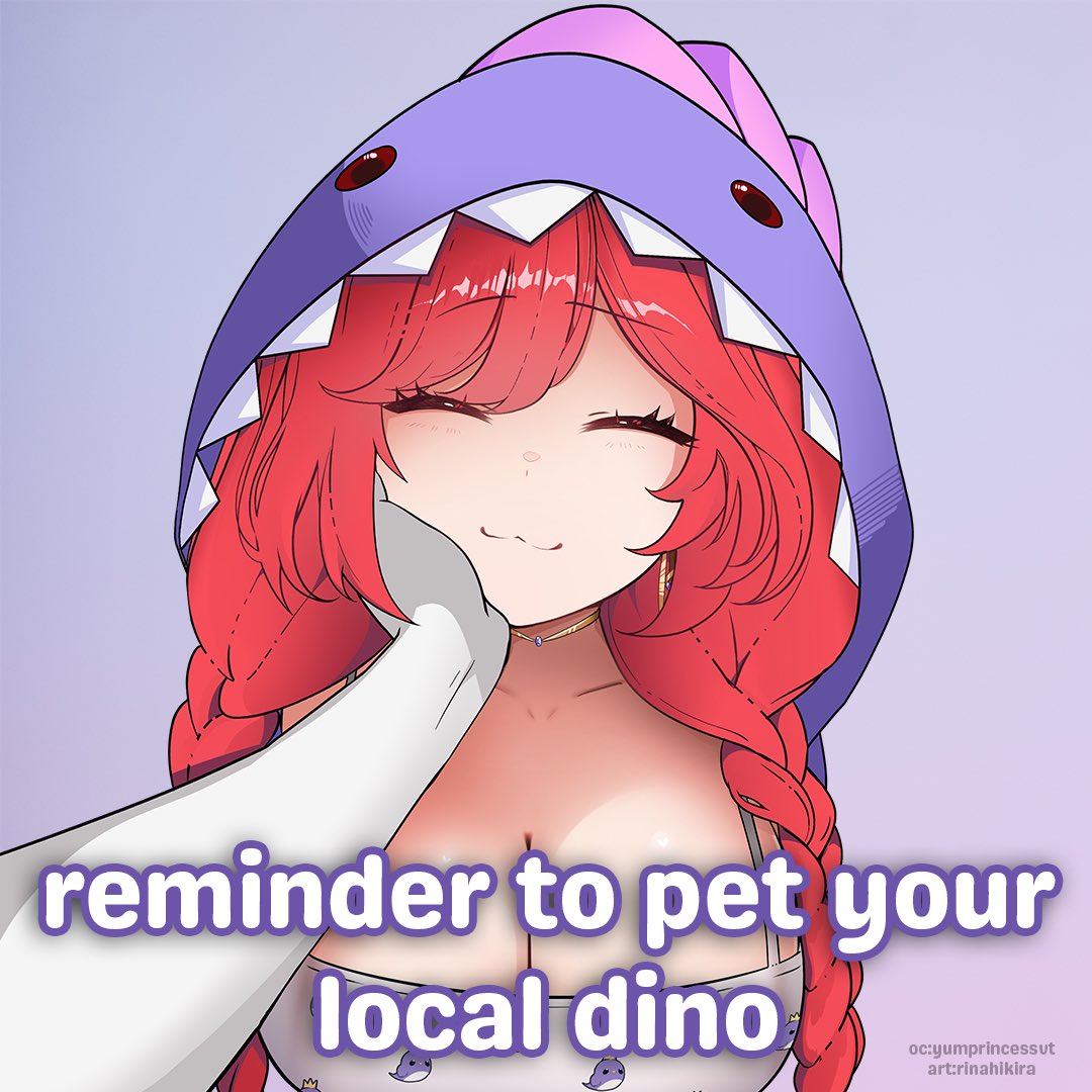 yumprincessVT's tweet photo. you wont like my angry roar if you dont🦖 https://t.co/VxL7IHObGK