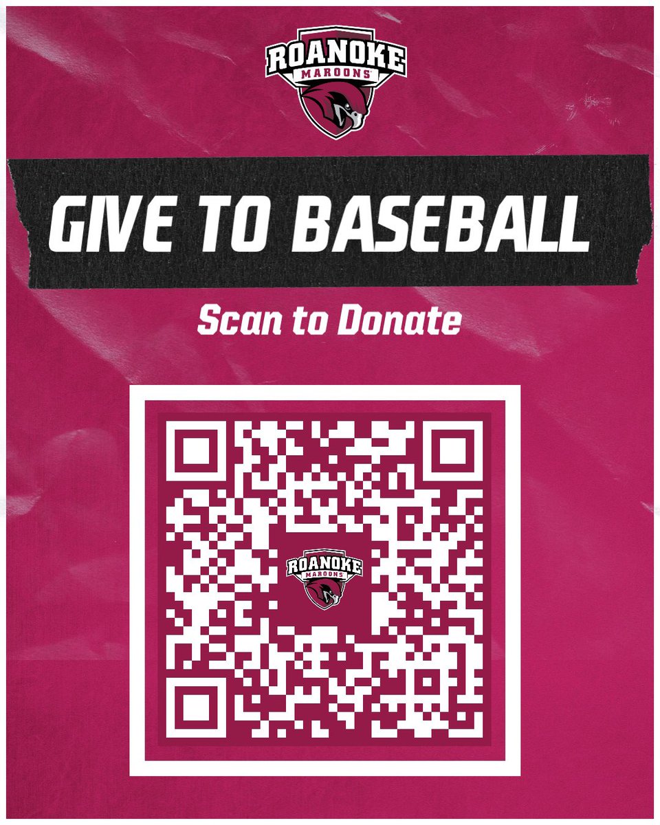 RoanokeBaseball's tweet photo. Giving Day is officially underway! ⚾️

From now through tomorrow, you can help support our student-athletes. Every gift makes a difference. If Roanoke Baseball has made an impact on you, our players, or your family, we’d love your support!

🔗 https://t.co/XszF1KcqXB

#GoNoke https://t.co/aCDeHf5eGT