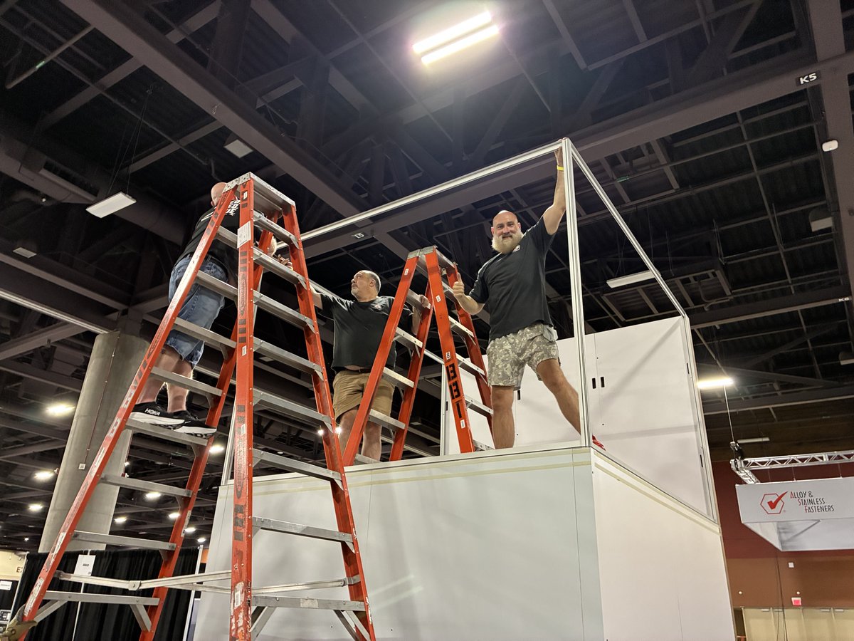 ProferredPro's tweet photo. Team is in action setting up for  @FastenerShow 🛠️

Stop by Booth 2041 on Oct 8–9 to catch up with the team. See you there!

#BBIIFE26 #BrightonBestInternational #IFE26 #InternationalFastenerExpo #BBI https://t.co/O55GTzFVFf