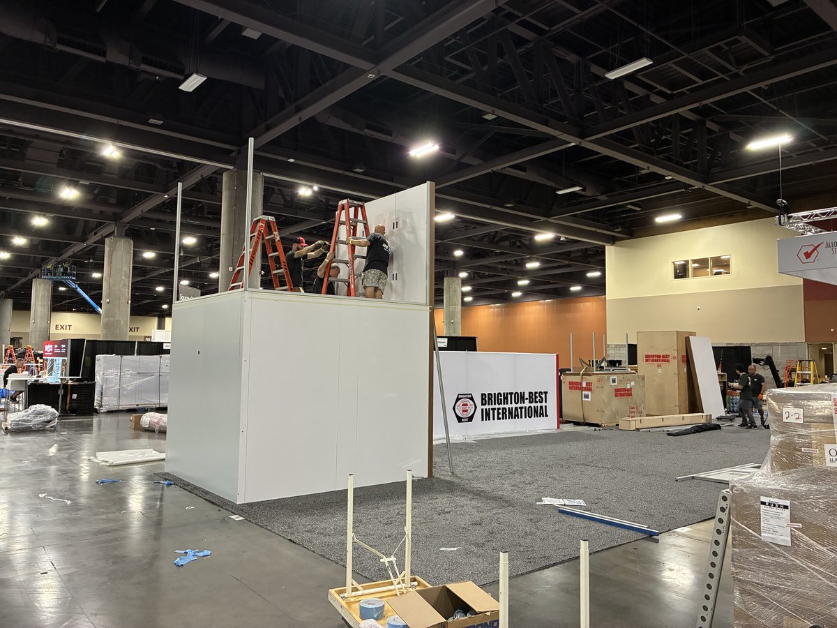 ProferredPro's tweet photo. Team is in action setting up for  @FastenerShow 🛠️

Stop by Booth 2041 on Oct 8–9 to catch up with the team. See you there!

#BBIIFE26 #BrightonBestInternational #IFE26 #InternationalFastenerExpo #BBI https://t.co/O55GTzFVFf