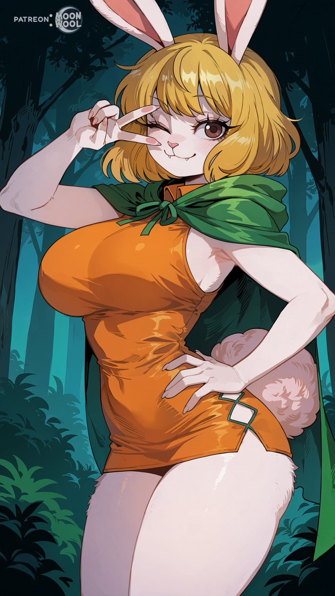 MoonwoolNight's tweet photo. Carrot (One Piece) | Sfw 🐰🧡 https://t.co/RAnEIf7wfp