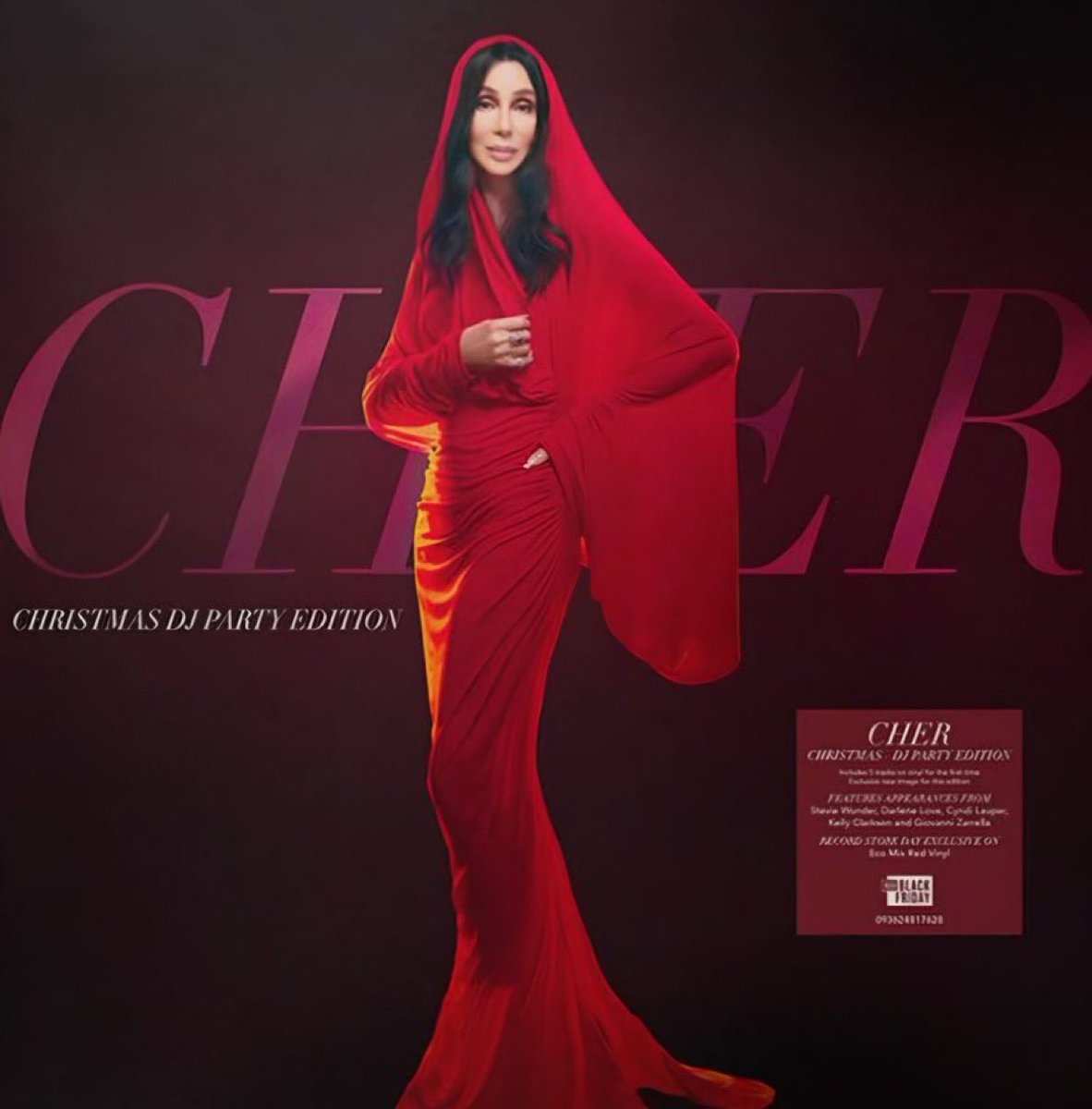 CherFansDaily's tweet photo. ⭐️ @Cher will release on 11/27 an exclusive vinyl of #CherChristmas for the 2026 Record Store Day Black Friday.

The limited edition disc, capped at 3500 copies, will feature hits from the album alongside remixes and tracks never released on vinyl, such as Christmas is Here and Angels In The Snow (Discotastique! Mix)