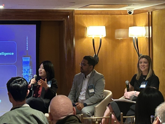 Vortexa's tweet photo. We're live at Cipriani Wall Street for Innovation Series Americas: New York 🗽 Our analysts are talking markets, the demo bar is packed, and nobody leaves empty-handed. Houston, see you Thursday! #VortexaInnovationseries https://t.co/HDJk12lMj1
