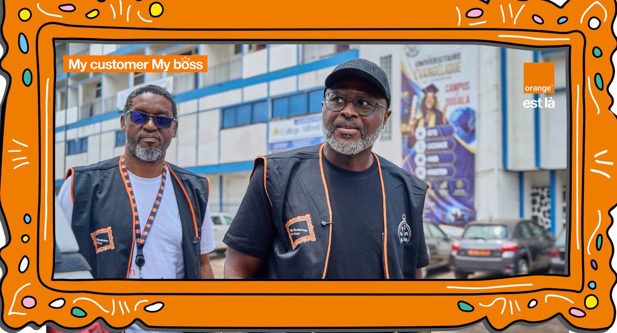 Orange_Cameroun's tweet photo. La proximité n'est pas qu'un mot, c'est une action au quotidien. 

Ces moments privilégiés nous rappellent pourquoi nous faisons ce métier : vous offrir la meilleure expérience possible, partout. 🌟🤝 

#CXWeek2026 #MyCustomerMyBoss https://t.co/zVJRWJJwlw