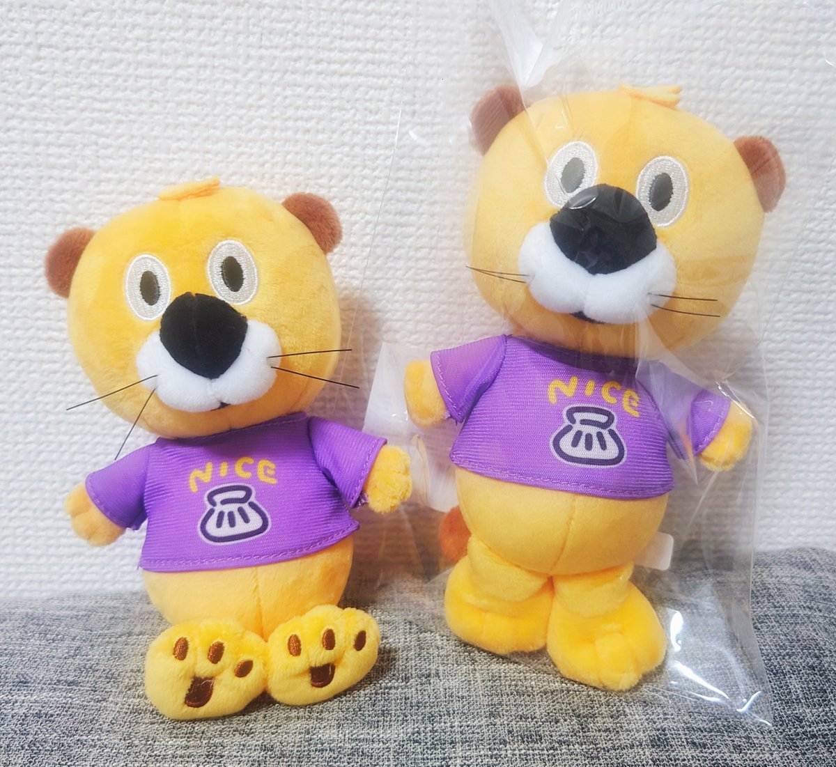 noi___AB's tweet photo. @nika_game_EX グッズ化して下さって本当にありがとうございます🥲
Tシャツもステッカーもぬいも…全てが宝物です🎁 https://t.co/GVXBN8joFv