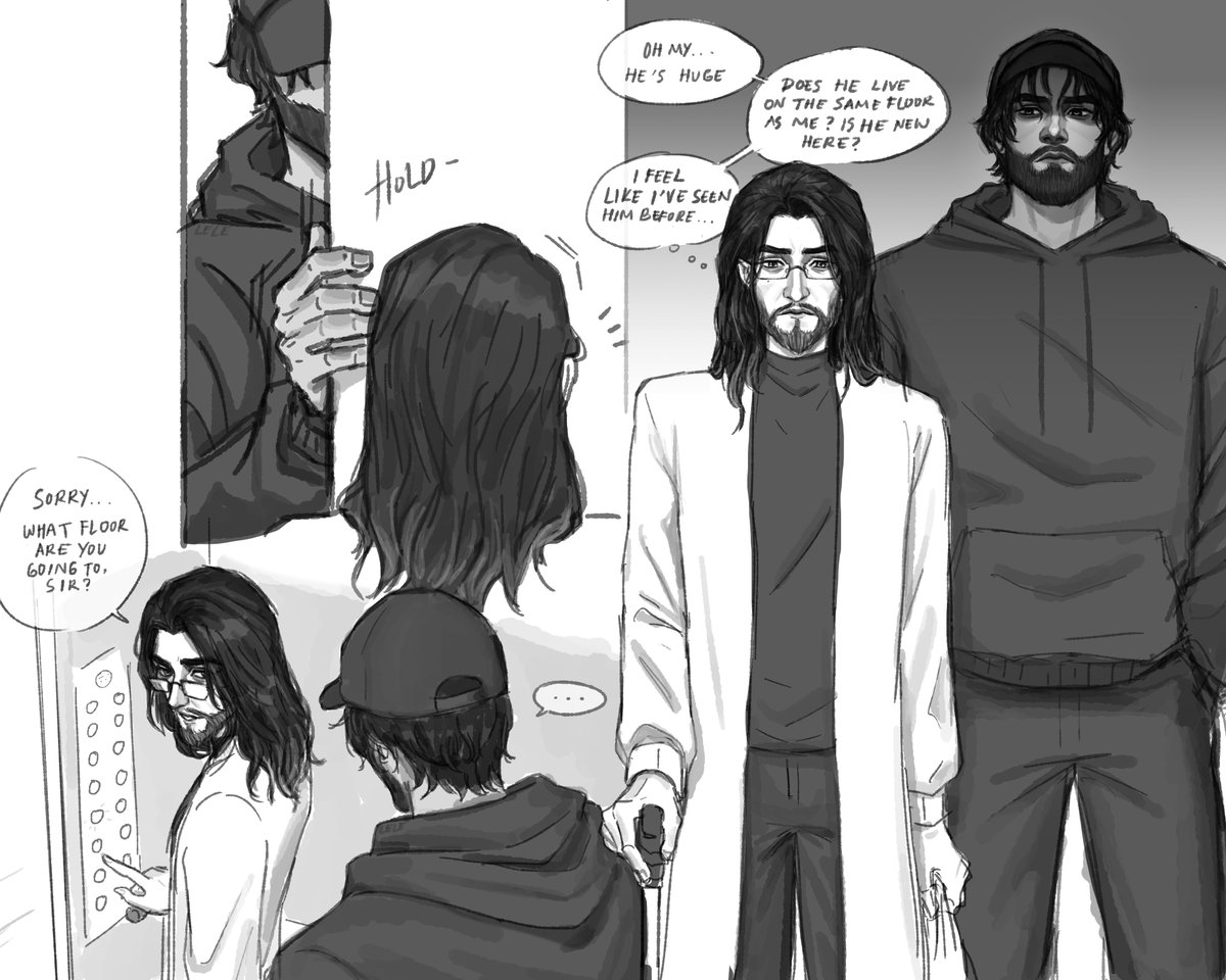 DisIsLeLe's tweet photo. Day 5 : Stalker

 don't forget to lock your doors.

#jayvik https://t.co/tsDQU2MxVV