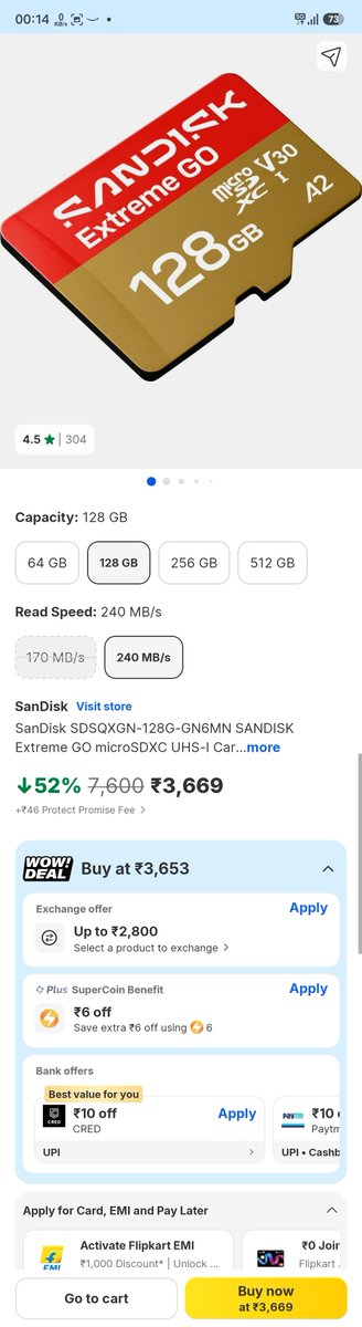 BasudebChandra_'s tweet photo. Really, @Flipkart?

This product is regularly sold for ₹3,287–₹3,669—I bought it myself for ₹3,287. So please don’t mislead customers with inflated prices and then call it a “BBD” deal.

Customers deserve genuine discounts, not artificial price cuts.

#bigbillionday scam https://t.co/L2ABqkNZ9I