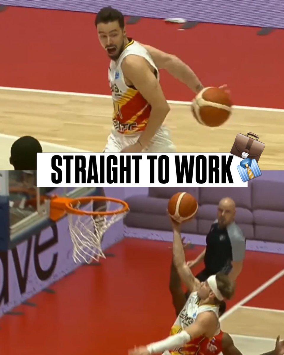 FIBAEuropeCup's tweet photo. Behind-the-back on play one IS CRAZY 😫

#FIBAEuropeCup https://t.co/HevJtSDqfU
