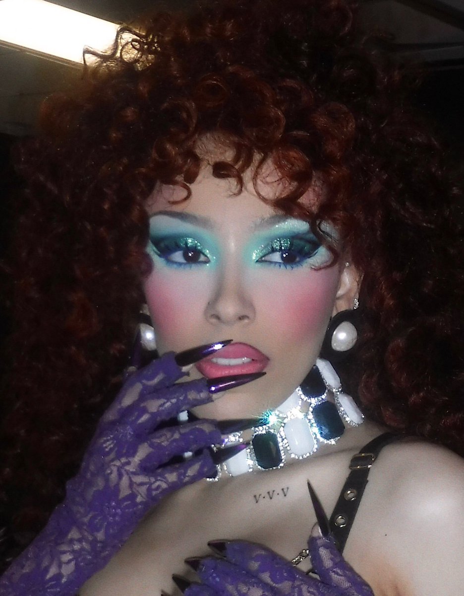 DojaHQs's tweet photo. Newly shared photos of Doja Cat for her show in Minneapolis this past Sunday. #TourMaVie https://t.co/mRMrGplaej