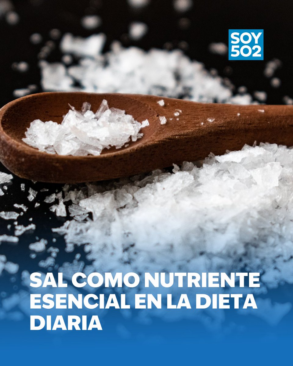 ¿Sabías que la sal es un nutriente esencial para tu cuerpo, pero que el exceso de sodio puede ser peligroso? 🧂⚠️ Aunque cumple funciones vitales en músculos…